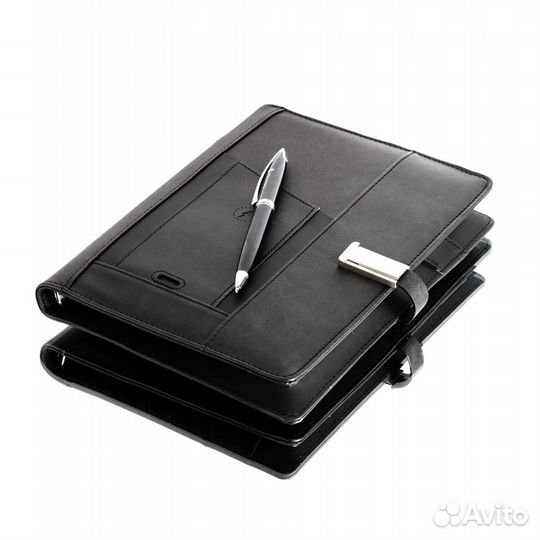 Смарт-ежедневник (беспроводная зарядка + флешка)