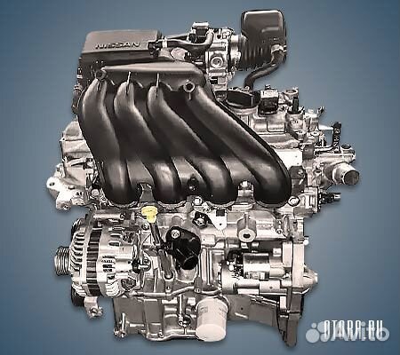 Двигатель контрактный Nissan HR16DE 1.6