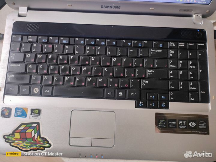 Ноутбук samsung r530