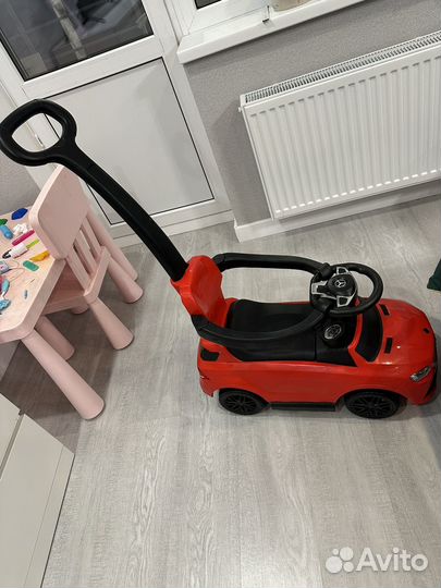 Машинка каталка толокар mercedes