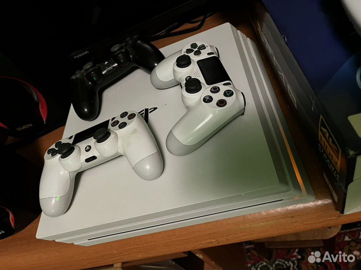 Sony playstation 4 pro белая