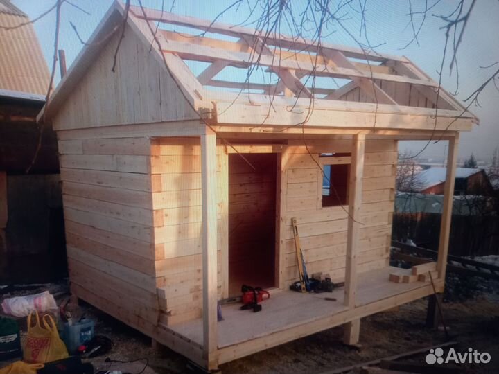 Строительство бань, баня