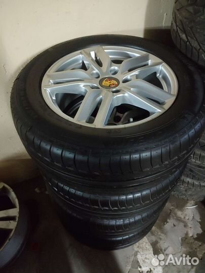 Колеса на porsche cayenne r18