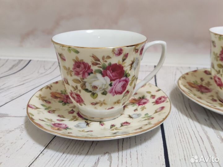 Чайный сервиз на 2 персоны Lefard новый