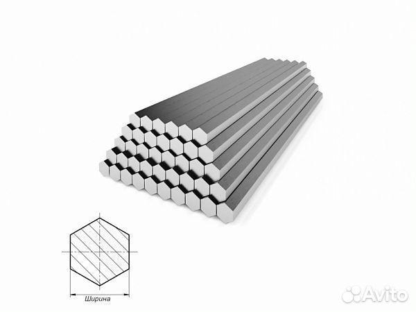 Шестигранник 10мм 6 метров от производителя