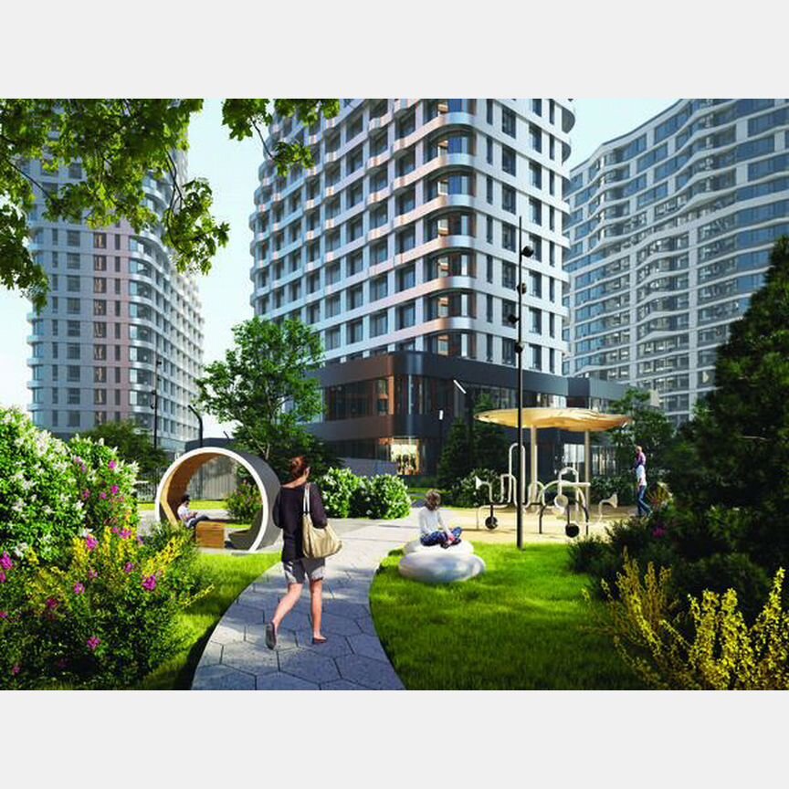 2-к. квартира, 73,3 м², 24/27 эт.