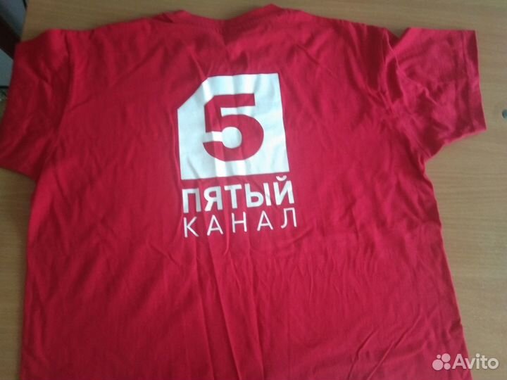Футболка с логотипом 5 канала