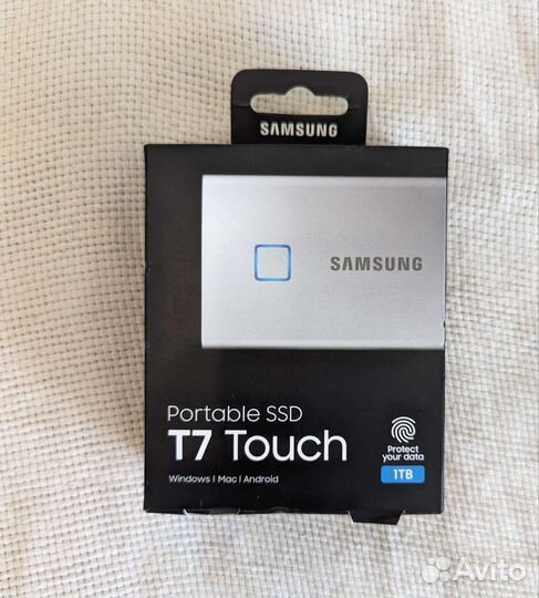 Внешний SSD диск Samsung T7 Touch