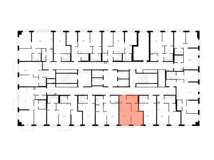 1-к. квартира, 34,5 м², 8/31 эт.