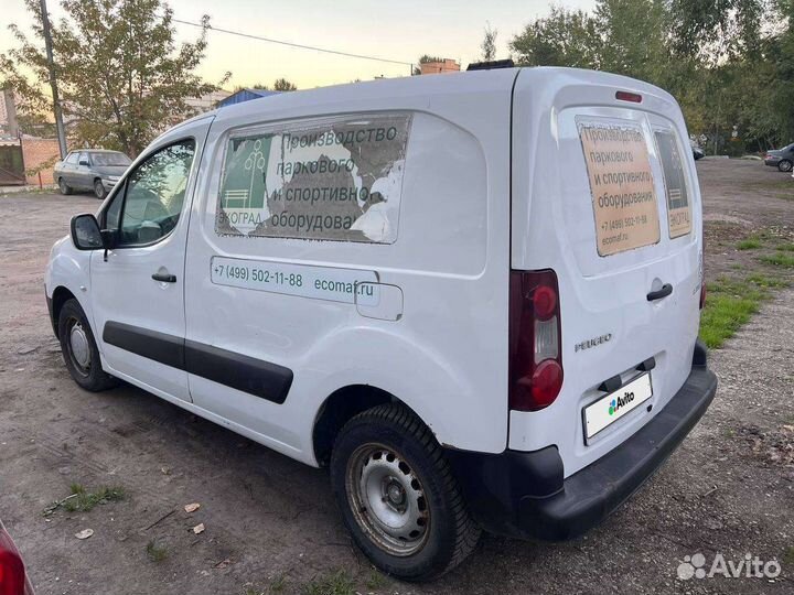Peugeot Partner 1.6 МТ, 2012, 192 000 км