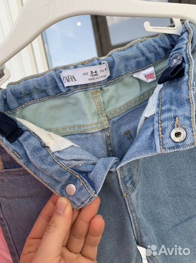 Рубашка и джинсы