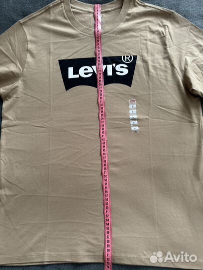 Мужская футболка levis, новая, размер L