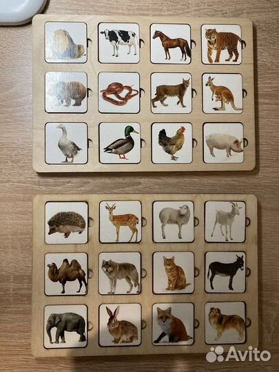 Набор Деревянных развивающие игрушек