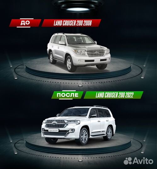 Рестайлинг Toyota Land Cruiser 200 2022