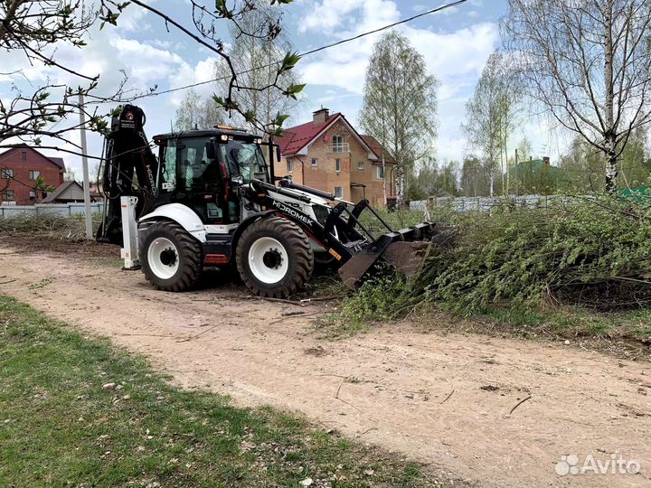 Расчистка участков планировка
