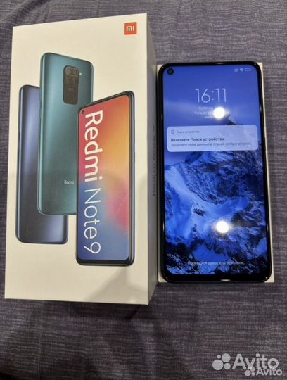 Xiaomi Redmi Note 9, 4/64 ГБ