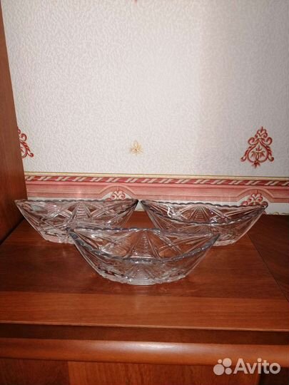 Вазы хрусталь СССР