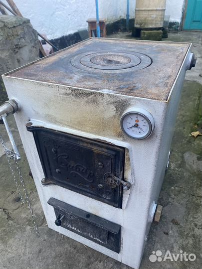 Твердотопливный котел длительного горения