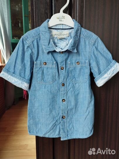 Рубашка для мальчика 92