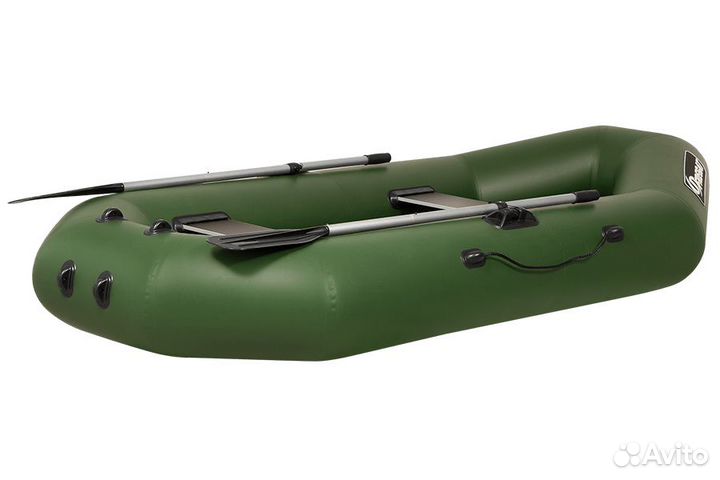 Лодка пвх Фрегат М-3 Лайт; зеленая