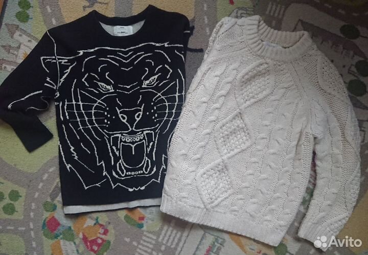 Джемпера zara для мальчика р-р 134-140 (9-10 лет)