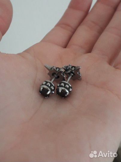 Серьги у2к унисекс + vibe