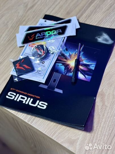 Oled-монитор Ardor Gaming Sirius AQ27H10 2K 240 Hz