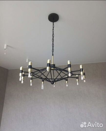 Люстра подвесная потолочная