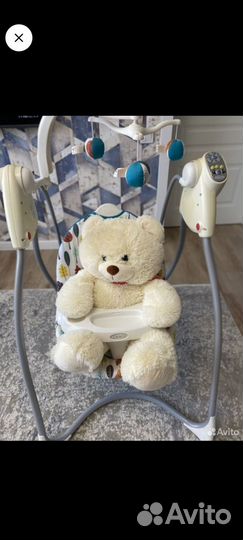 Детские электронные качели