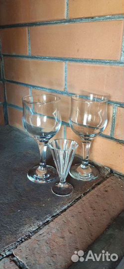 Бокалы, стаканы, посуда СССР
