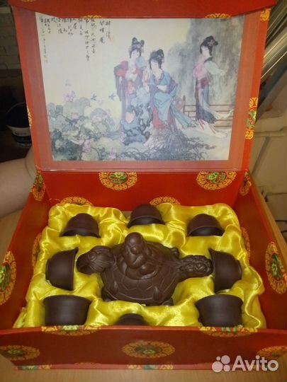 Китайский чайный набор. Керамика