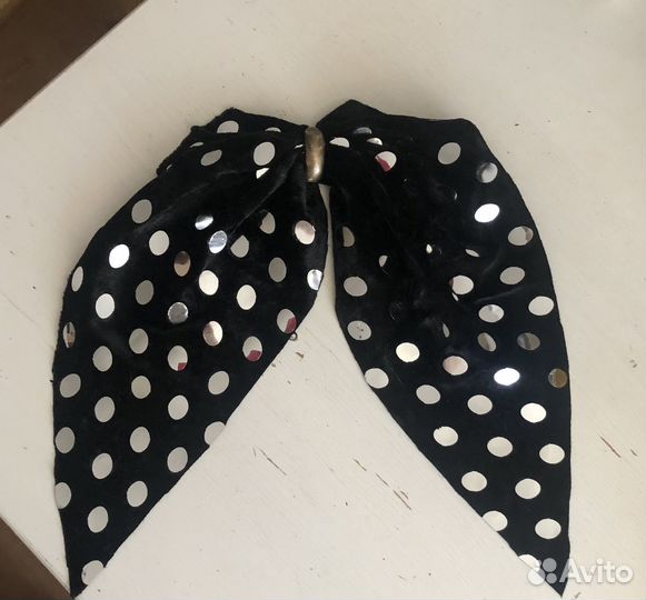 Бант 90х редкий СССР заколка бабочка винтаж