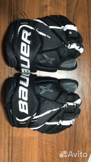 Краги хоккейные bauer
