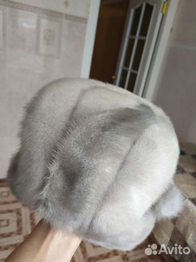 Шапка норковая женская бу