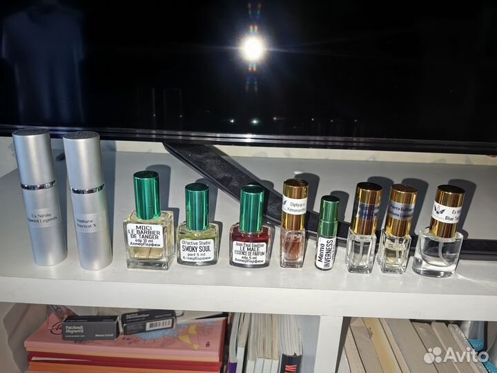 Отливанты Ex Nihilo, Nishane, Mdci, Diptyque, Memo