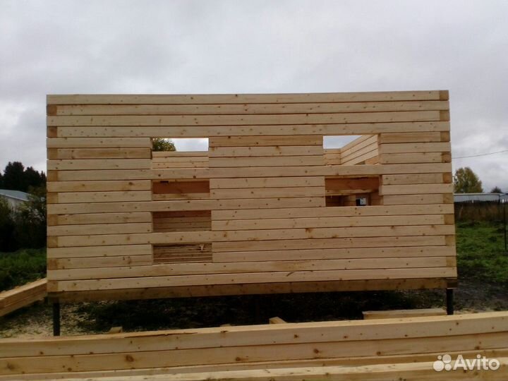 Дома срубы из бруса 6х6 строительство отделка