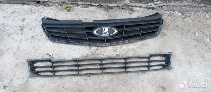 Решетка бампера priora 2