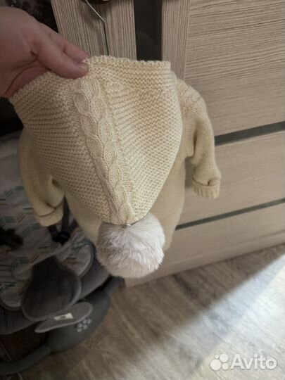 Теплый комбинезон 68-74