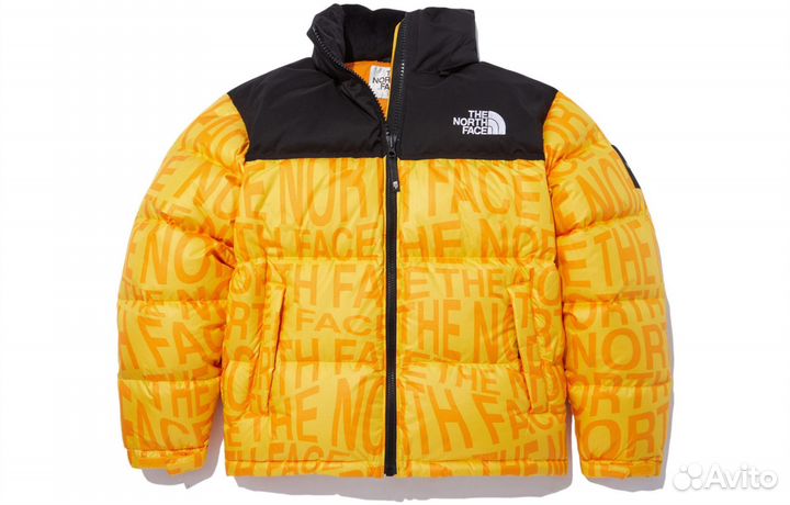 THE north face Down Jacket Unisex Yellow (M)(37)