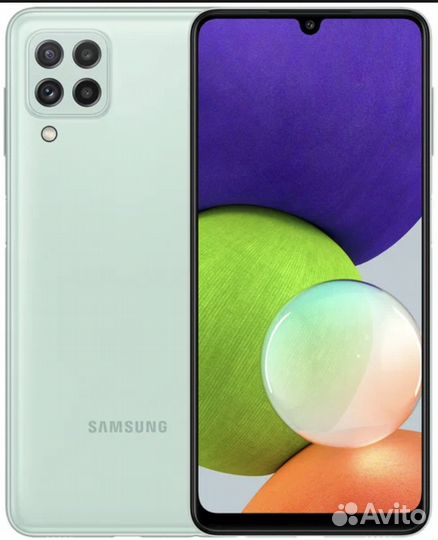 Samsung A22 Бирюзовый