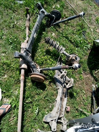 Балка задняя Skoda Fabia 1 фабия