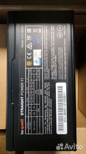 Be quiet Straight Power 11 850W (неисправен)
