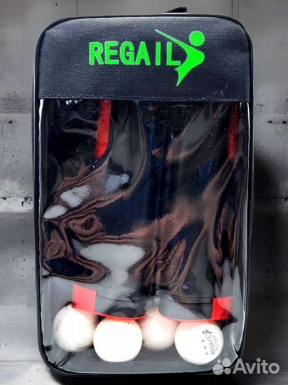 Набор для игры в настольный теннис с сеткой