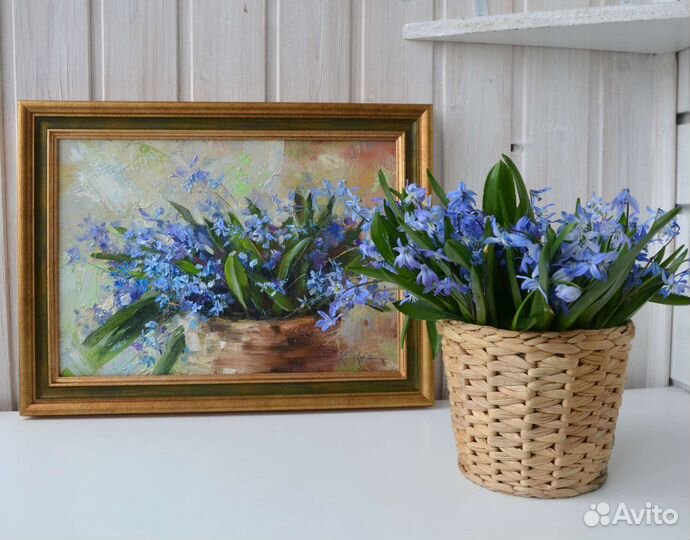 Картина маслом на холсте 