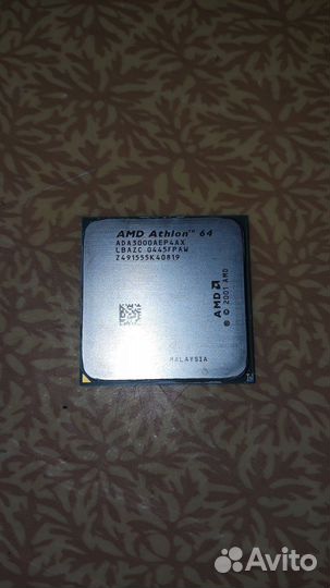 Процессор amd athlon 64