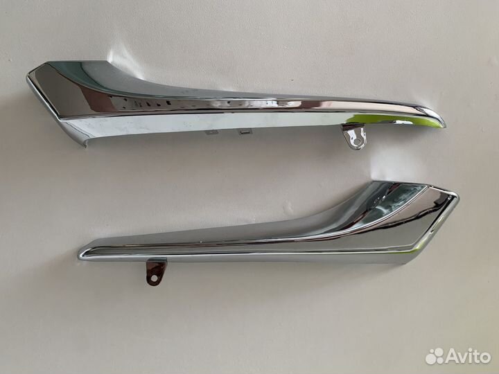 Хромирование накладки на зеркала Lexus RX