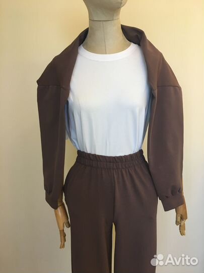 Женский спортивный костюм из футера (S)