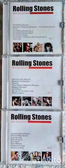Rolling Stones MP3 коллекция, три диска, лицензия