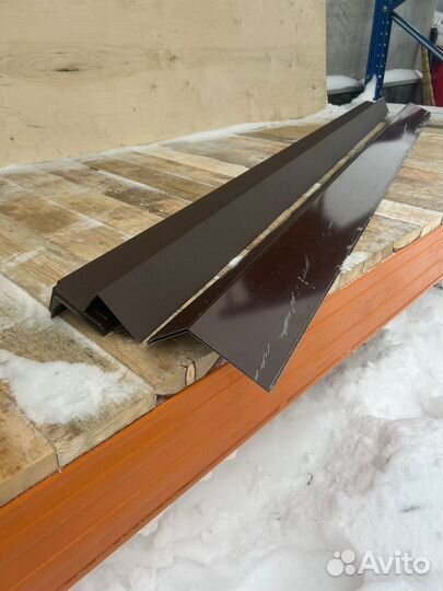 Фасонные изделия из листового металла для кровли и