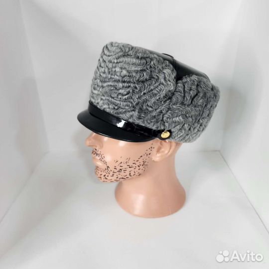 Каракулевая форменная шапка кепка